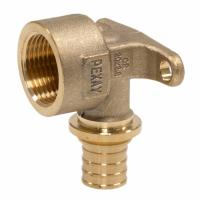 Угольник REHAU настенный с внутр. резьбой 20-Rp 3/4 MX