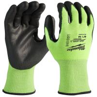 Перчатки защитные Milwaukee Hi-Vis Cut level 3/C S/7