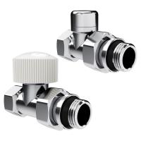 Набор термостатический прямой Royal Thermo Design 1/2"М30х1,5 (Хром)