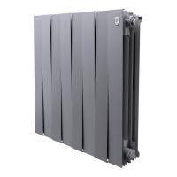 Радиатор биметаллический Royal Thermo PianoForte 500 Серебристый - 8 секц.
