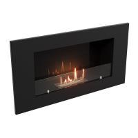 Каминокомплект:Биокамин Firelight BFP/W-90+Набор керамических камней М, черные