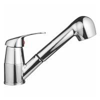 Смес/мойка Профсан ПСМ-104 однор выдвиж/изл гайка PSM-104-33