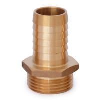 Штуцер BELAMOS ST1.25" - 1 латунь, резьба/ёлочка