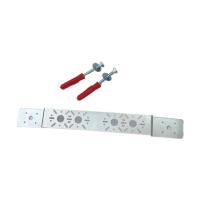 Планка крепежная ХОММЕТ универсальная под 4 водорозетки