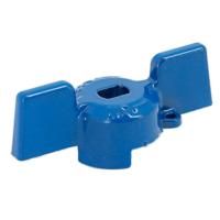 Ручка бабочка Uni-Fitt для крана 1/2", синий