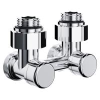 Узел нижнего подключения Royal Thermo Design угловой 1/2"х3/4" EK (хром)