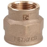 Муфта бронзовая РЕХАУ AURLINE редукционная Rp1" x Rp3/4", RX+