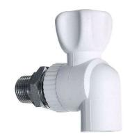 Кран РОСТерм PPR для радиатора угловой 20х1/2 НР