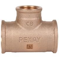 Тройник бронзовый РЕХАУ AURLINE редукционный Rp3/4" x Rp1/2" x Rp3/4", RX+