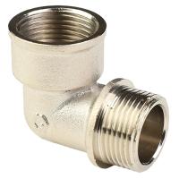 Угольник с ребордой внутренняя-наружная резьба MVI 1"