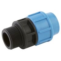 Муфта Джилекс ПНД переходная с наружной резьбой 20 х 1/2" (50 шт. уп.)