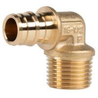 Угол Royal Thermo ritable радиальный переходной, латунь НР 20х3/4