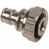 Штуцер Usystems с накидной гайкой латунный для труб PE-Xa 20-G3/4"НГ Евроконус, тип 2