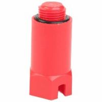 Заглушка Motusline длинная 1/2 пластиковая, красный (130)