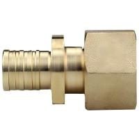 Муфта VARMEGA Slide-fit переходная (переходник) ВР, 32х3/4", аксиальная, латунь, VM51318