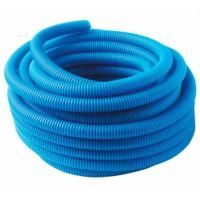 Труба гофрированная MVI Ду25 (внутр.21мм), синяя (бухта 50м)