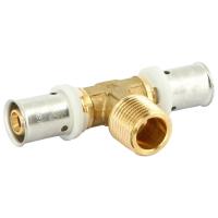 Тройник Uni-Fitt пресс-Н 20х3/4quot;х20