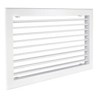 Решетка настенная однорядная SHUFT 1 WA 1000x200