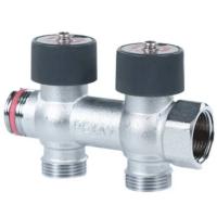 Коллектор распределительный REHAU с плавной регулировкой G 3/4 2 отвода G 3/4