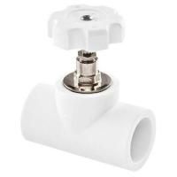 Вентиль TEBO бел. PP-R в сборе 32х90 (6/36), арт. 030060304