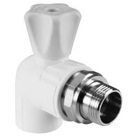 Кран шаровой для радиатора угловой 25 х 1/2" (40/10) VALFEX