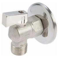 Кран шаровой TIM 1/2"х3/4" ВР/НР угловой, для бытовых приборов, хром BL5809