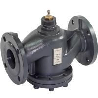 Клапан регулирующий РИДАН VFM-2R PN16 DN100 Kvs160 Tmax150, 2-х ход., седельный, фланец,чугун