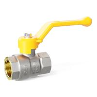 Кран шаровой латунный LD Pride 47.20.В-В.Р GAS Ду20 Ру40 вн-вн (рычаг)