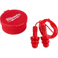 Беруши Milwaukee многоразовые на шнурке (3пары)