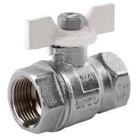 Кран шаровый Royal Thermo EXPERT TEFLON 3/4", ВВ, бабочка
