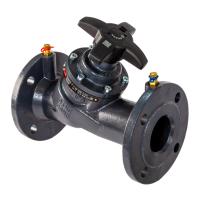 Клапан балансировочный ручной РИДАН MNF-R2 DN20, фланцевый, PN16, Tmax 130 C