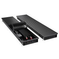 Конвектор внутрипольный Royal Thermo ATRIUM TURBO-80/300/2700-DG-U-BL