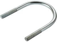 Болт-скоба U-образный SHUFT оцинкованный 2 1/2" М10 (упак.100шт)