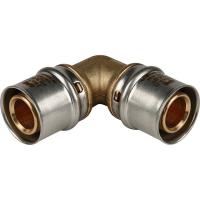 Угольник STOUT 90 26х26 для металлопластиковых труб пресс, SFP-0009-002626