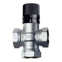 Смеситель термостатический 1" ВР, t max 95 C FAR