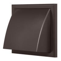 Вывод стенной Дубль с обратным клапаном 175х175 с выходом 100 МВ 102 ВК кор.