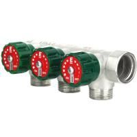 Коллектор модульный ELSEN 3/4" 2х3/4" ЕК TIN латунь