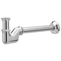 Сифон VIEIR для умывальника 11/4"х32мм, латунь, хром., без дон. клапана (20) VRQ36