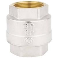 Клапан обратный VARMEGA с пластиковым седлом 1 1/2" никелированный, VM04905