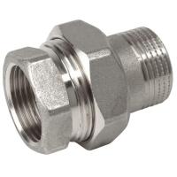 Фитинг прямой Giacomini с отводом, ВР 1/2", R18X003