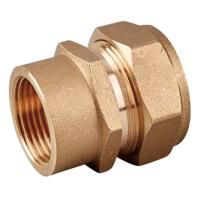 Муфта VIEIR обжим. 20X3/4" ВР (120/5) VPF204