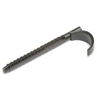 Крюк с дюбелем для 1 трубы