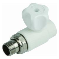 Кран шаровой BERKE д/радиат. прямой 25*3/4