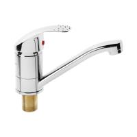 Смеситель БЕЛЫЕ КОЛОДЕЗИ д/кухни 40 мм, п/гайку, излив 15см., TYE-2025 (10) Арт. A443-15