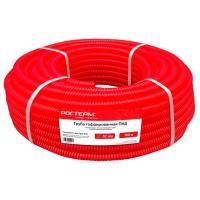 Труба гофрированная РОСТерм ПНД d32 мм, красная, (100)