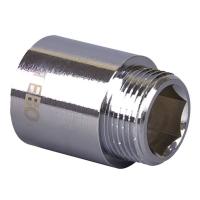 Удлинитель хромированный TEBO ВН 1quot;x50 мм (10/80)