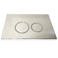 Кнопка смыва VIEIR для инсталяции механическая, кругл. клавиши, хром VRQ73-1