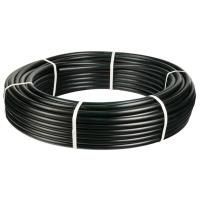 Труба ПНД 20х2,0 SDR11 черная с синей полосой, питьевая (200)