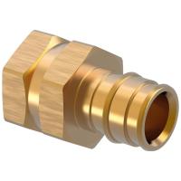 Штуцер латунь ВР 20х1/2" с внутренней резьбой (Uponor Q&E) уп. 60 шт (1023010)