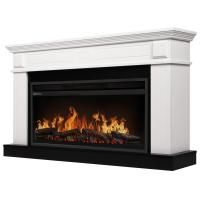 Каминокомплект: Очаг Electrolux EFP/P-3620LS, портал Bianco 36 белый, р/в